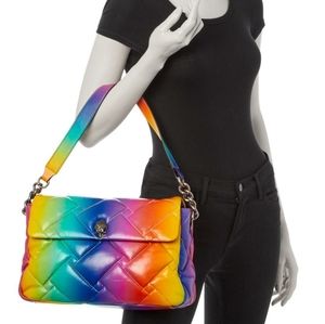 Kurt Geiger Large Pillow Leathet Kensington Shoulder Bag Ombre